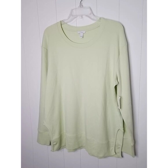 Anthropologie Daily Ritual Pullover Sweatshirt Size Large Crewneck Pullover New - Picture 1 of 10